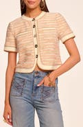Ramy Brook Sterling Tweed Cropped Jacket