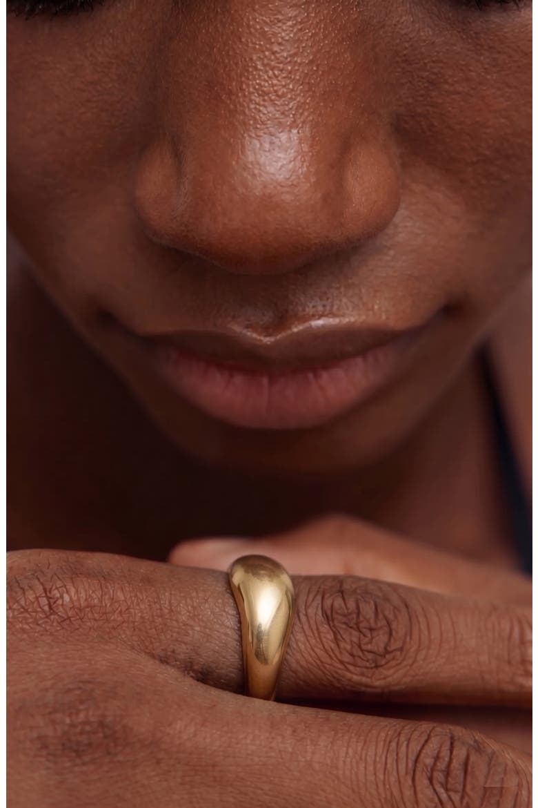 Ine Ring in Gold, Alternate, color, Gold