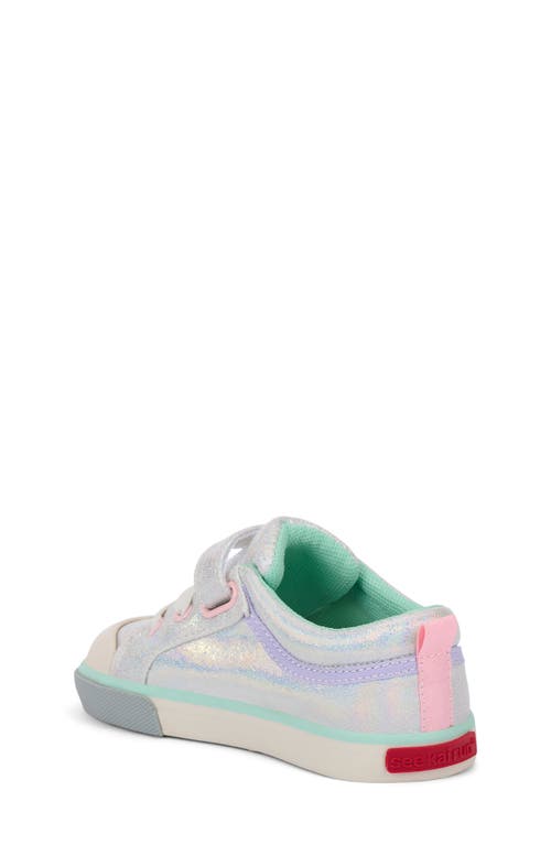 See Kai Run Kristin Sneaker In Silver Metallic