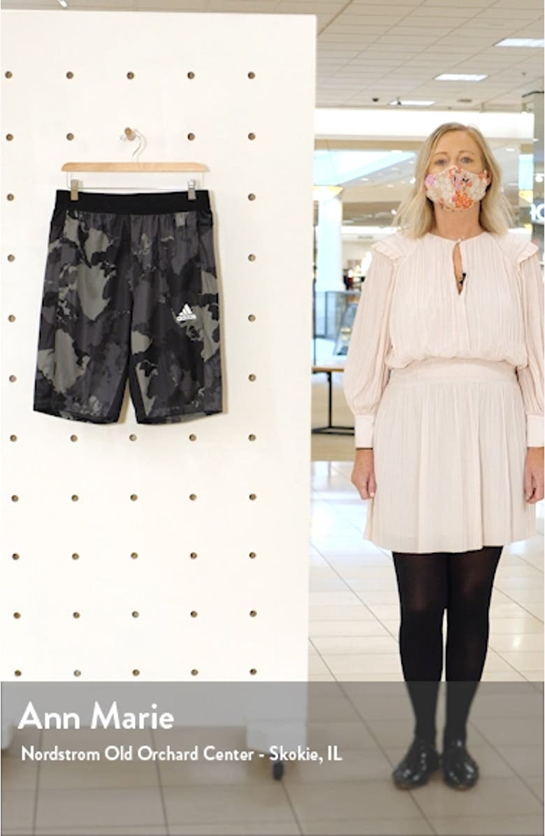 Camo French Terry Shorts, sales video thumbnail