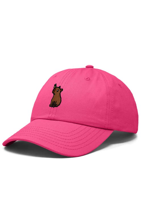 DALIX DALIX CAPYBARA EMBROIDERED EVERYDAY HAT 