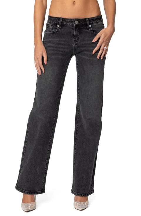 Shayna Low Rise Straight Leg Jeans