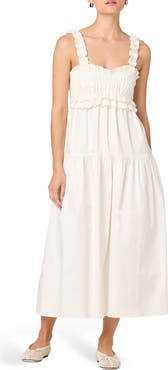 ASTR the Label Orenthia Ruffle Strap Midi Dress