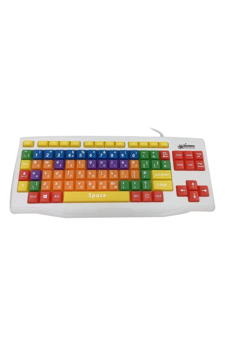 PLAYLEARN Color Coded Keyboard, Main, color, 