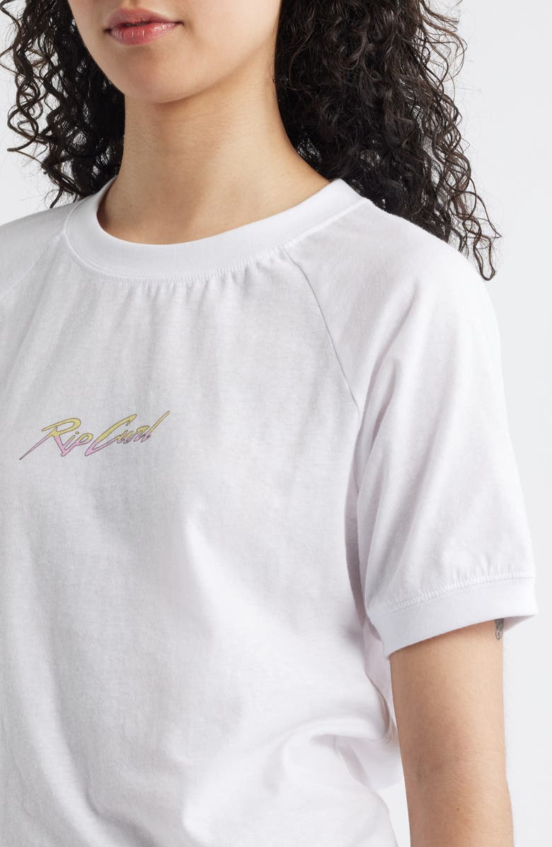 Rip Curl Hayley O Crewneck T-Shirt, Alternate, color, Optical White