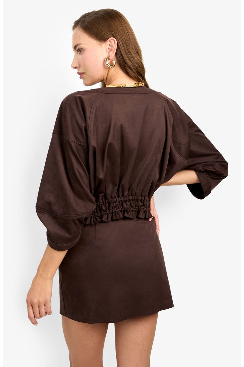Prita Cioccolato Jacket, Alternate, color, Cioccolato