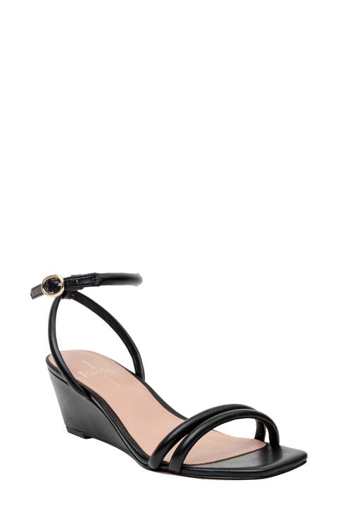 Vinny Ankle Strap Wedge Sandal (Women)