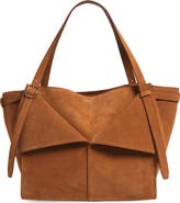 Coperni Cabas Suede Belted Tote