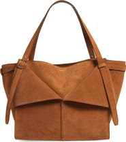 Coperni Cabas Suede Belted Tote