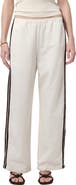 Citizens of Humanity Aurora Side Stripe Cotton & Linen Track Pants