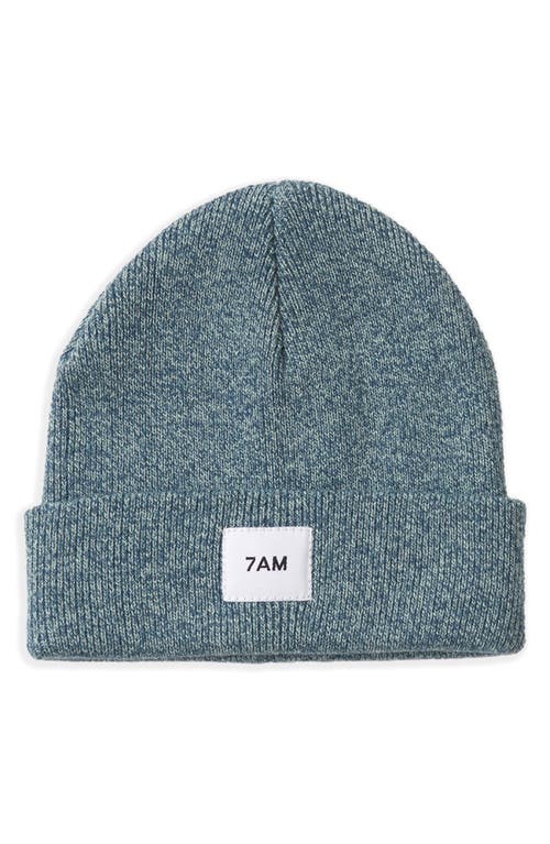 7 A.M. Enfant Kids' Heathered Beanie in Aqua  product