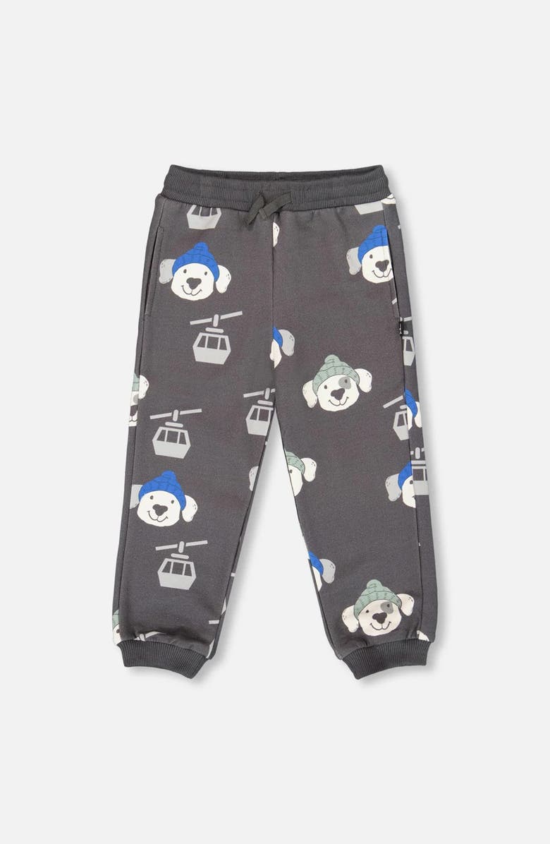 Deux par Deux Fleece Sweatpants Dog, Main, color,