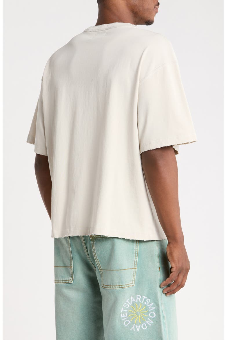Sol Graphic T-shirt, Alternate, color, ANTIQUE WHITE/ WASHED GREEN