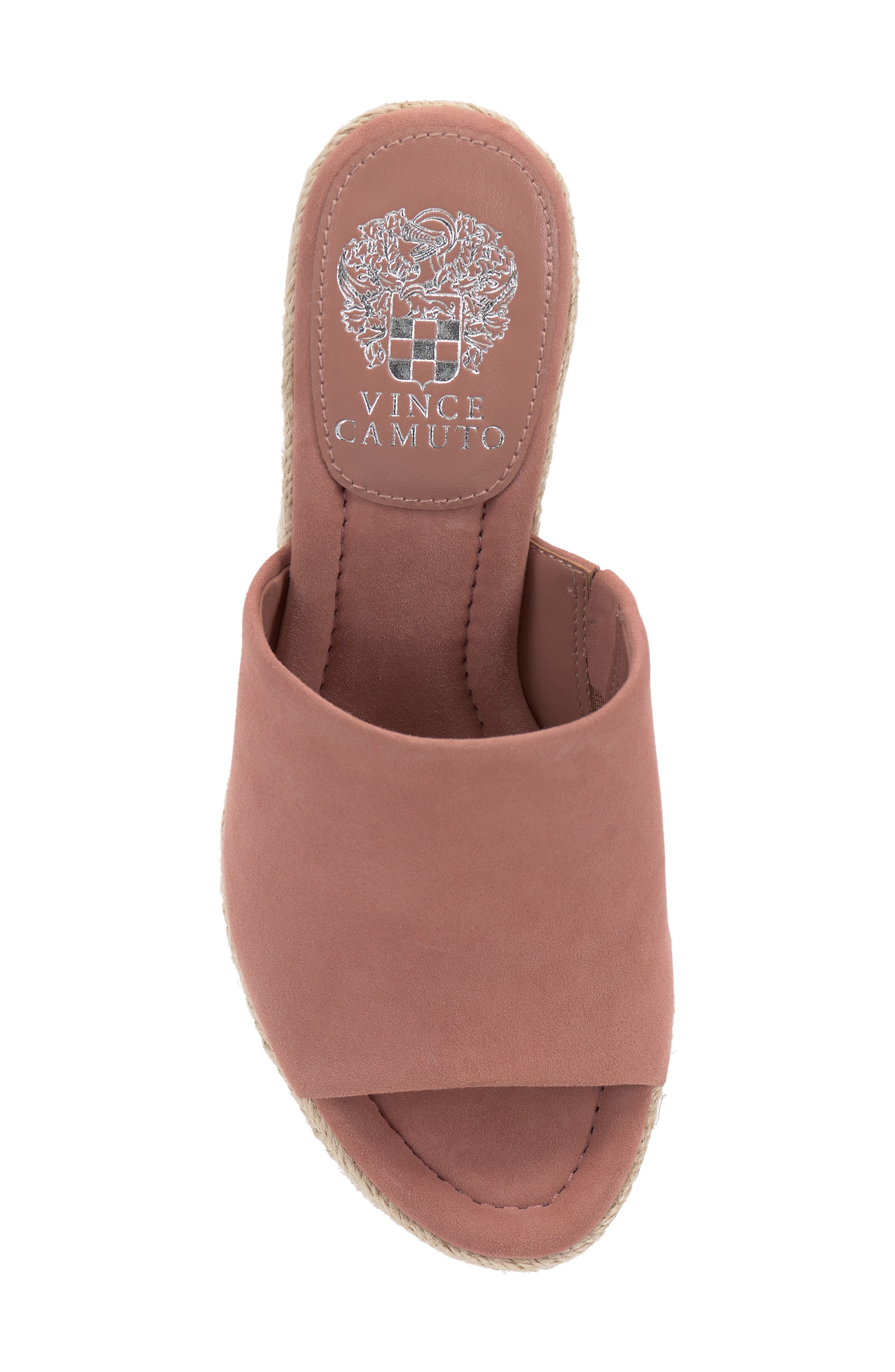 Vince Camuto Fayla Wedge Sandal, Alternate, color, Dark Pale Pink