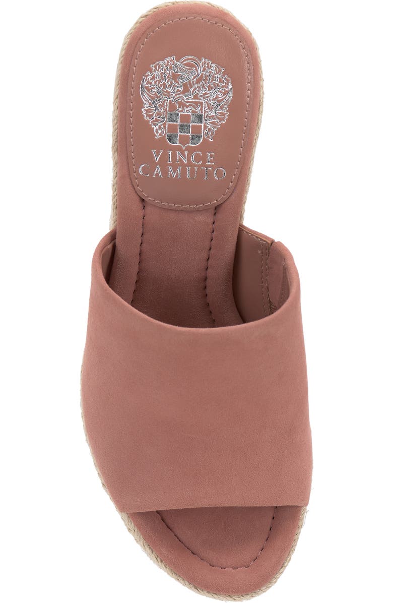 Vince Camuto Fayla Wedge Sandal, Alternate, color, Dark Pale Pink