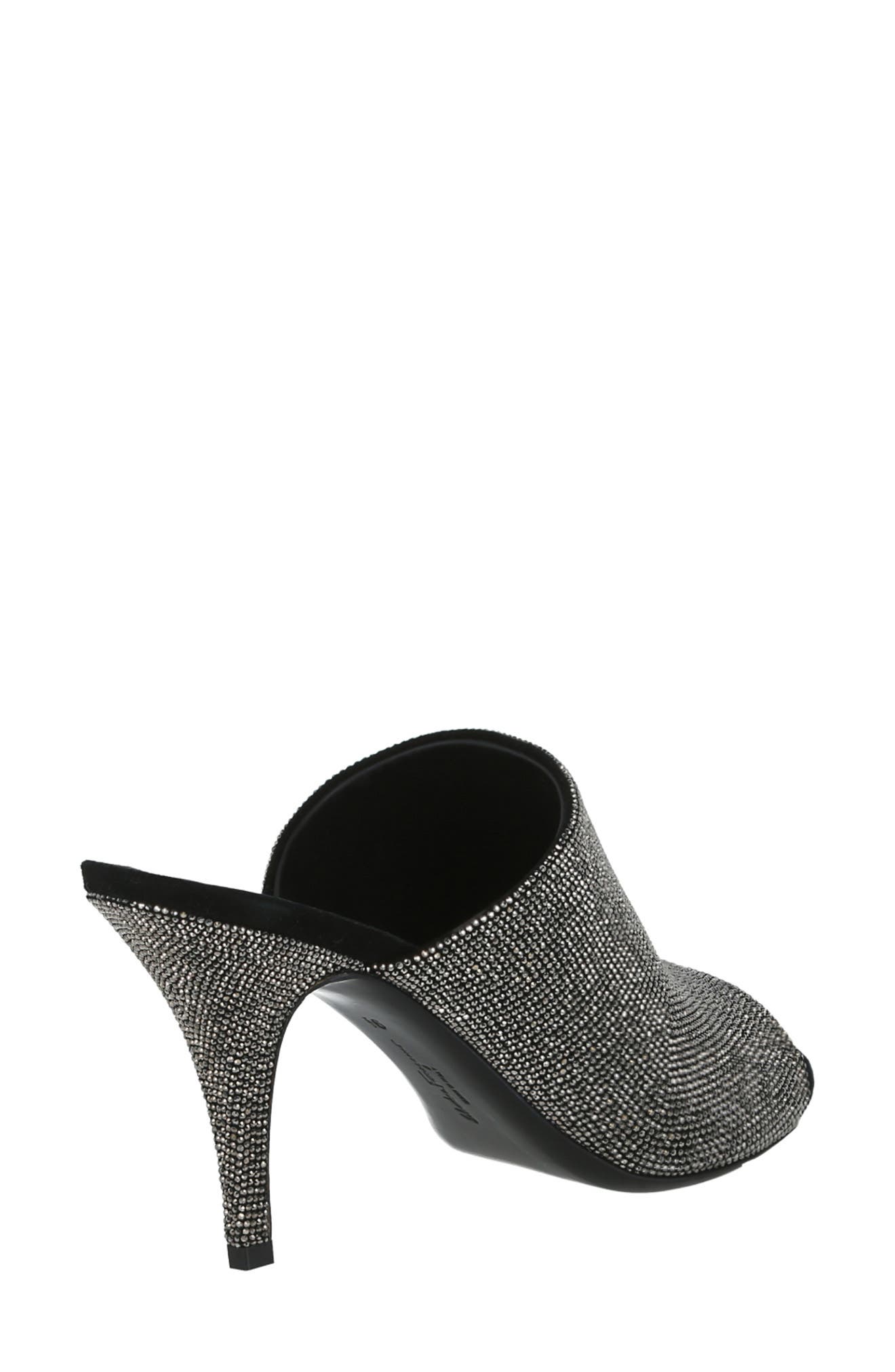 FERRAGAMO Janine Crystal Heel Sandal, Alternate, color, 