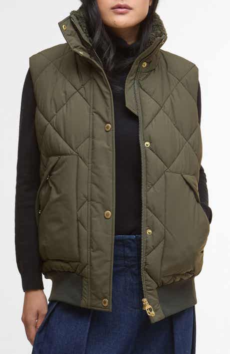 Becky Diamond Quilted Puffer Vest