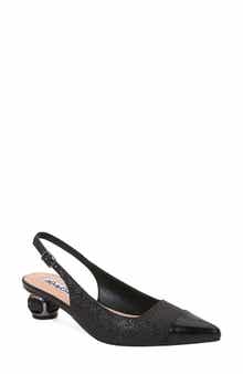 Saphire Pointed Toe Slingback Pump