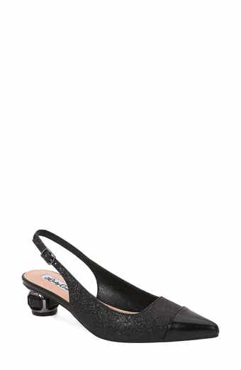 Saphire Pointed Toe Slingback Pump
