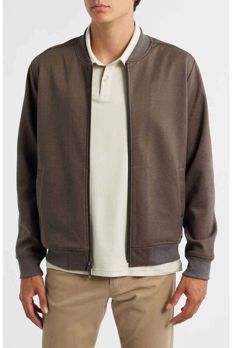 Patricio Lightweight Bomber Jacket, Main, color, BROWN