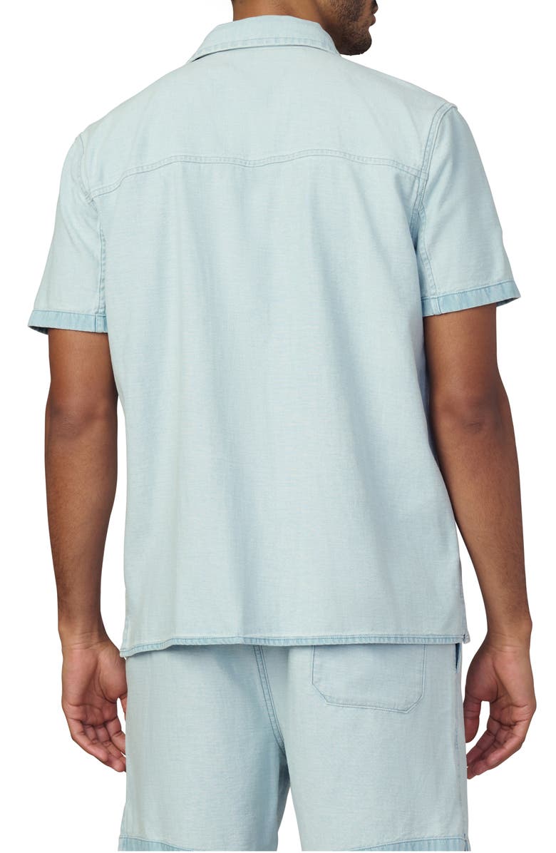 Joe's Reverse Chambray Camp Shirt, Alternate, color, Summer Fade