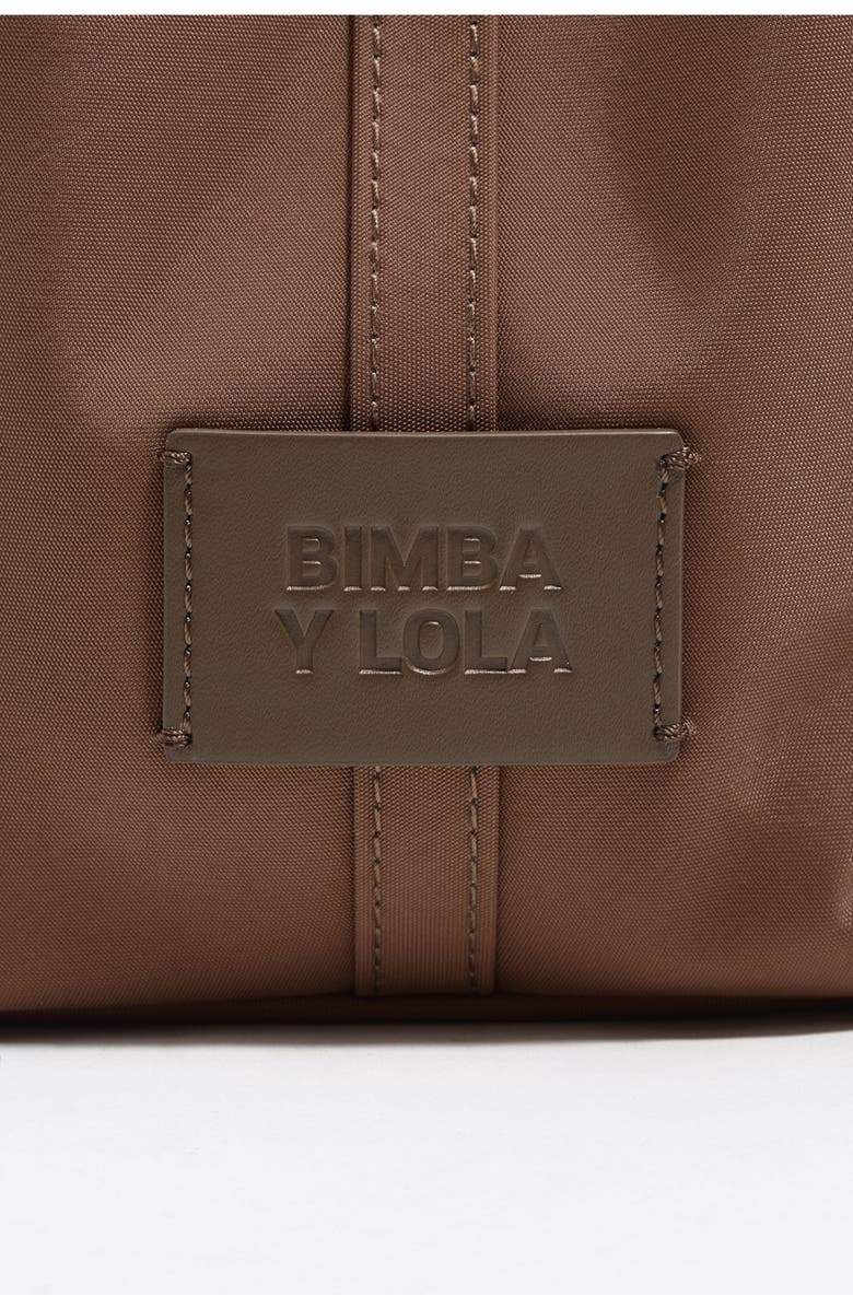 Bimba y Lola Medium Nougat Nylon Chihuahua Bag, Alternate, color, Nougat