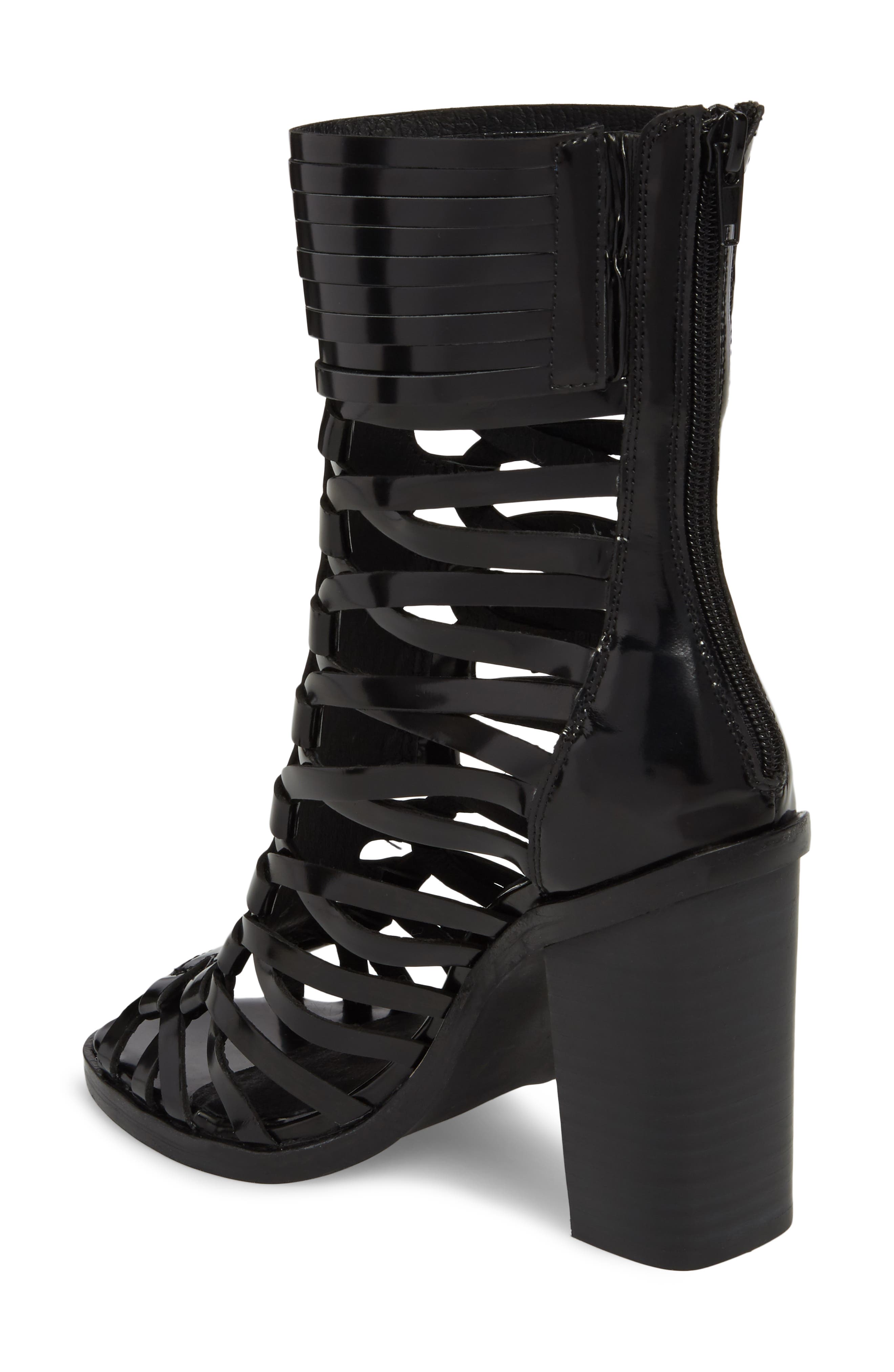 Jeffrey Campbell Deportivo Strappy Bootie, Alternate, color, 