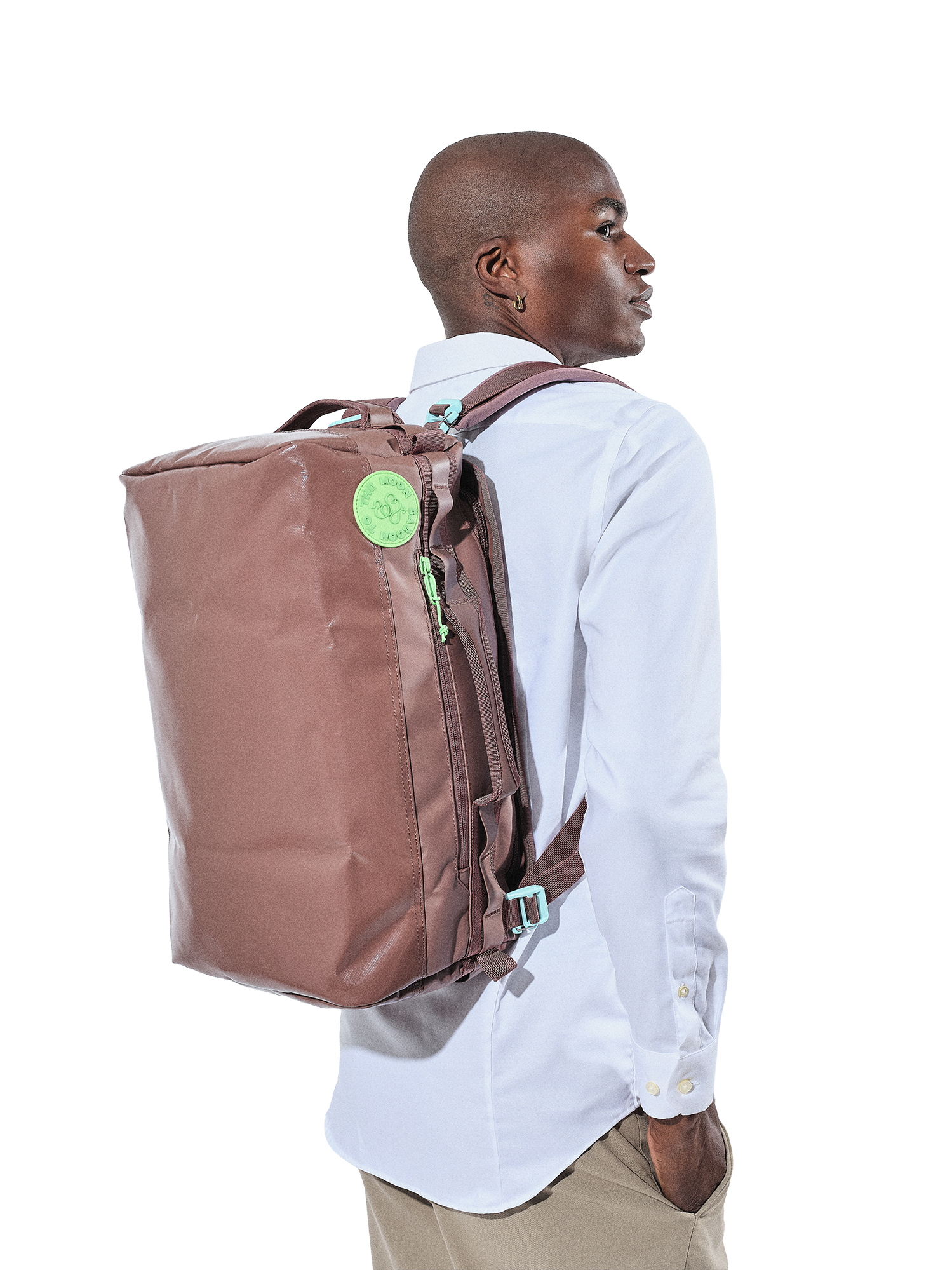 Baboon to the Moon Go-Bag Duffle Mini 32L, Alternate, color, Mint Chip