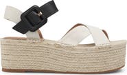 BOSS Machica Espadrille Ankle Strap Platform Wedge Sandal