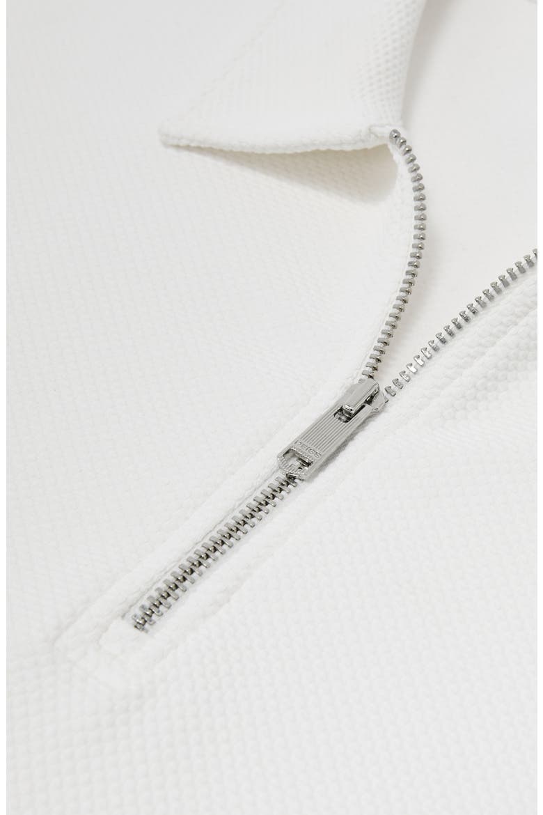 Bruno Quarter Zip Polo, Alternate, color, WHITE