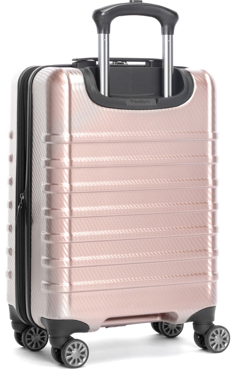 TRAVELPRO Rollmaster<sup>™</sup> Lite 20-Inch Expandable Carry-On Hardside Spinner Luggage, Alternate, color, Rose Carbon Fiber