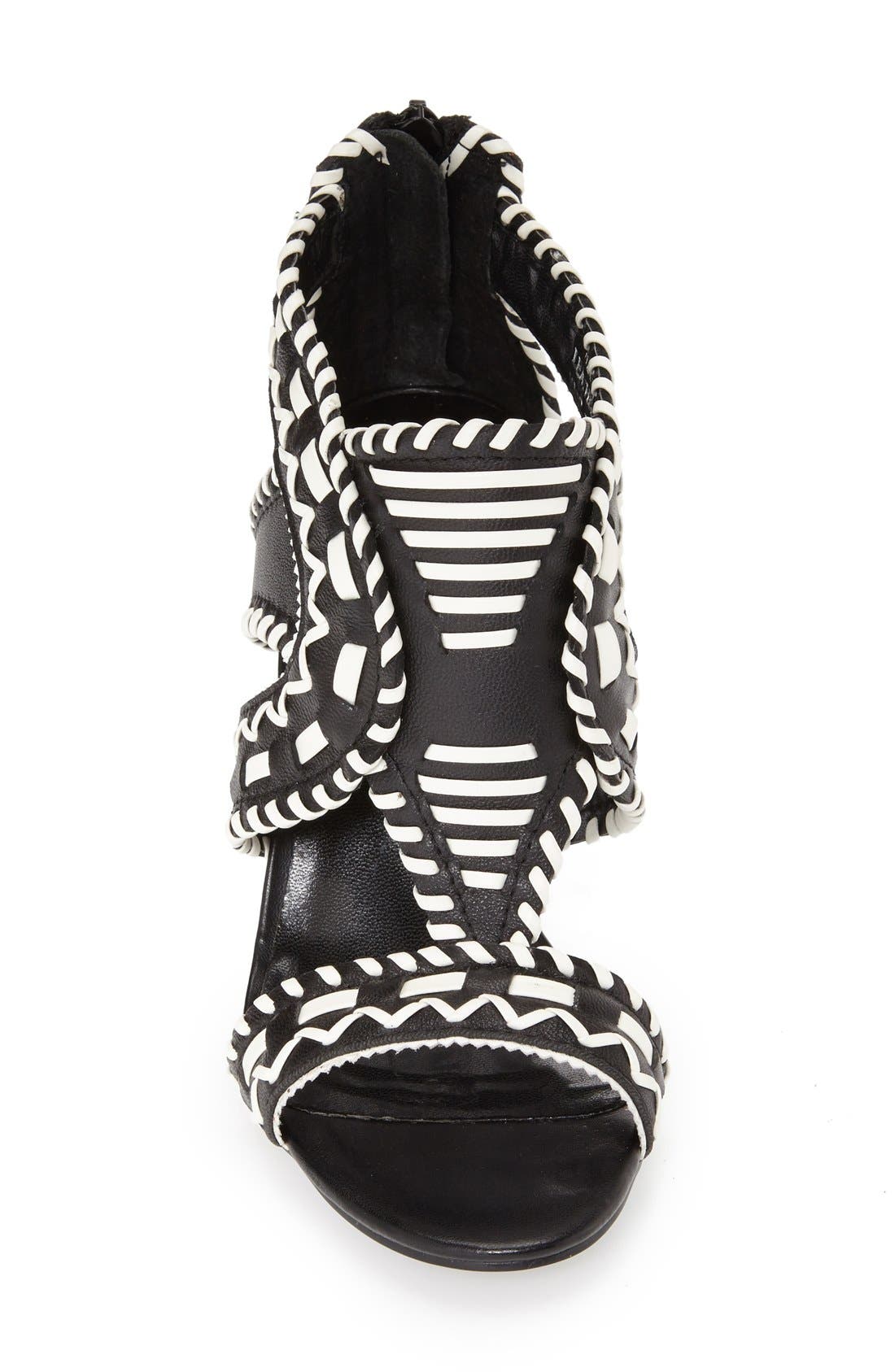 N.Y.L.A. 'Wlwen' Cutout Sandal, Alternate, color, 