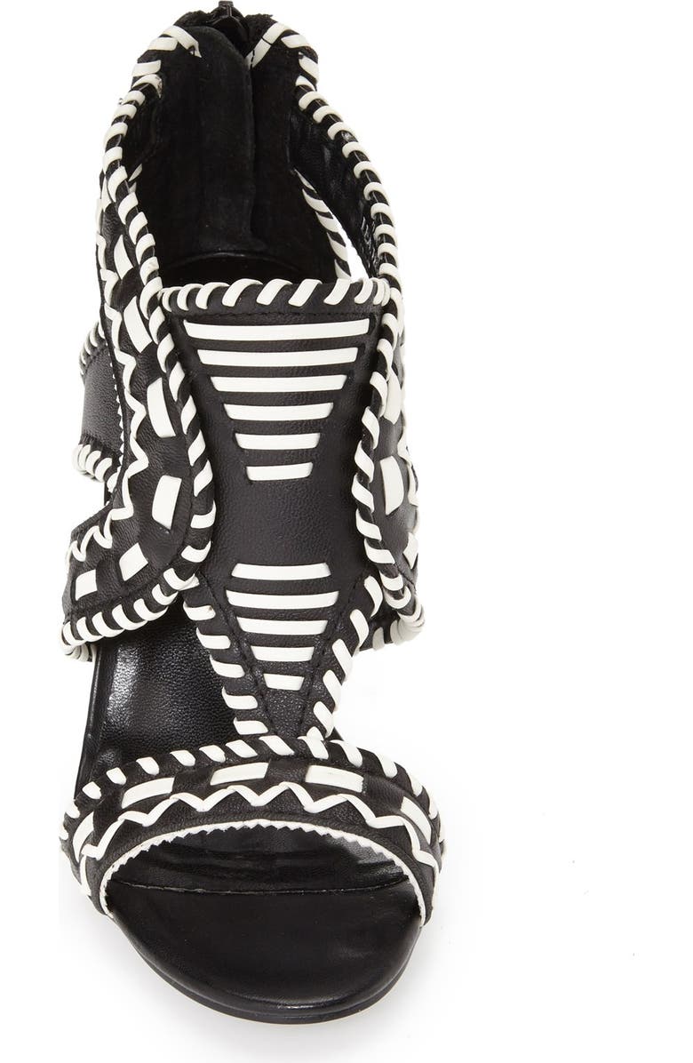 N.Y.L.A. 'Wlwen' Cutout Sandal, Alternate, color,