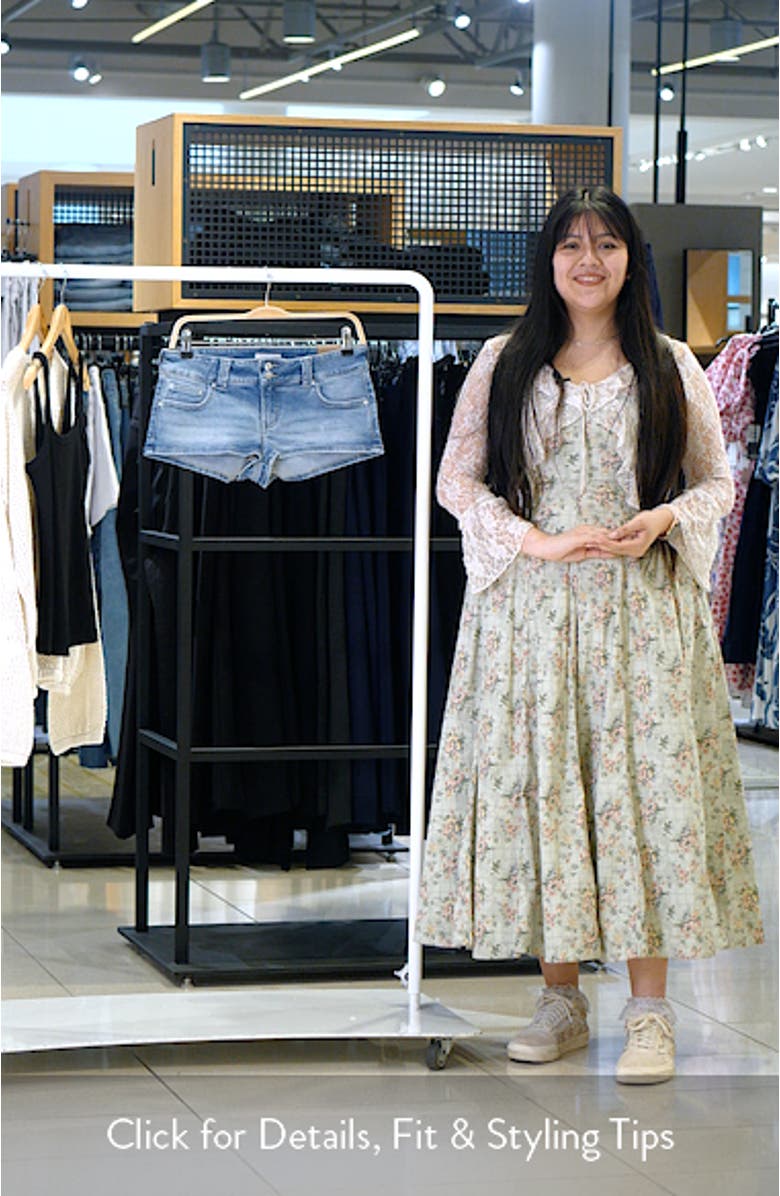 Tatum Ultimate Micro Jean Shorts, sales video thumbnail