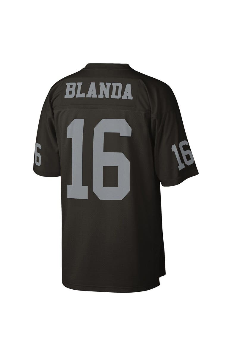Mitchell & Ness Men's Mitchell & Ness George Blanda Black Las Vegas Raiders 1967 Legacy Replica Jersey, Alternate, color, Black