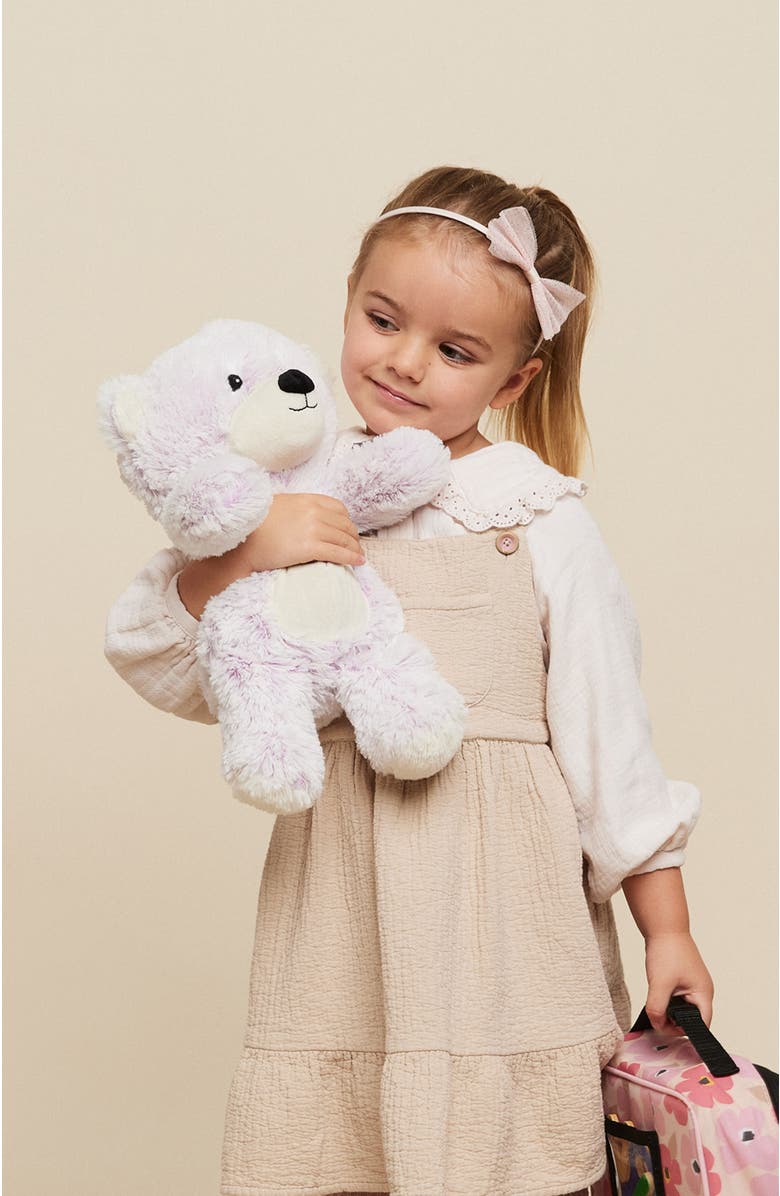 Warmies Plush Toy Love Bear, Alternate, color, Lt/Pastel Purple