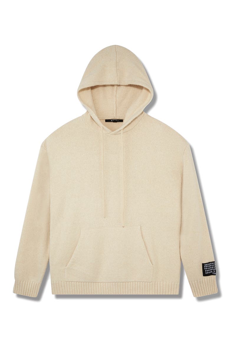Dollar Merino Wool Blend Hoodie, Alternate, color, WHITE