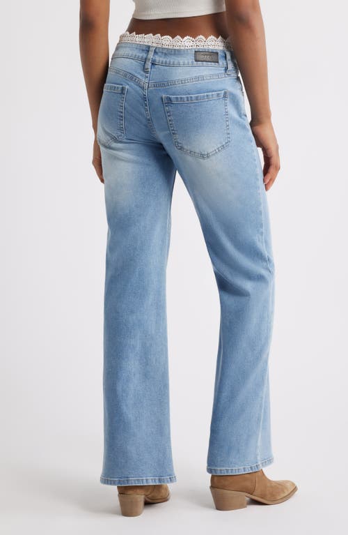 Ptcl Avalon Wide Leg Jeans In Blue