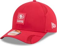 New Era Men's New Era Scarlet San Francisco 49ers 2025 Sideline  M-Crown 9FORTY Adjustable Hat