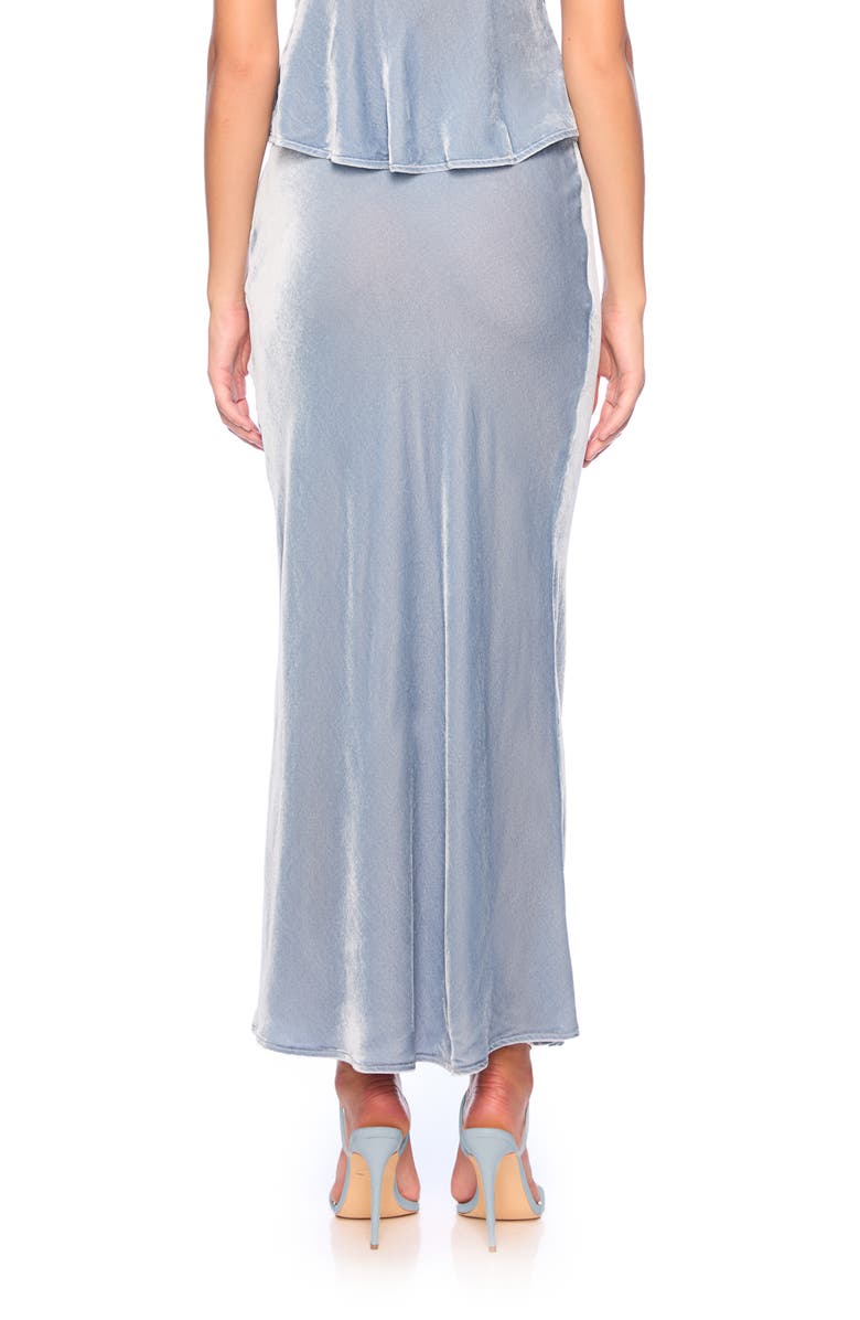 Susana Monaco Velvet Slip Skirt, Alternate, color, 