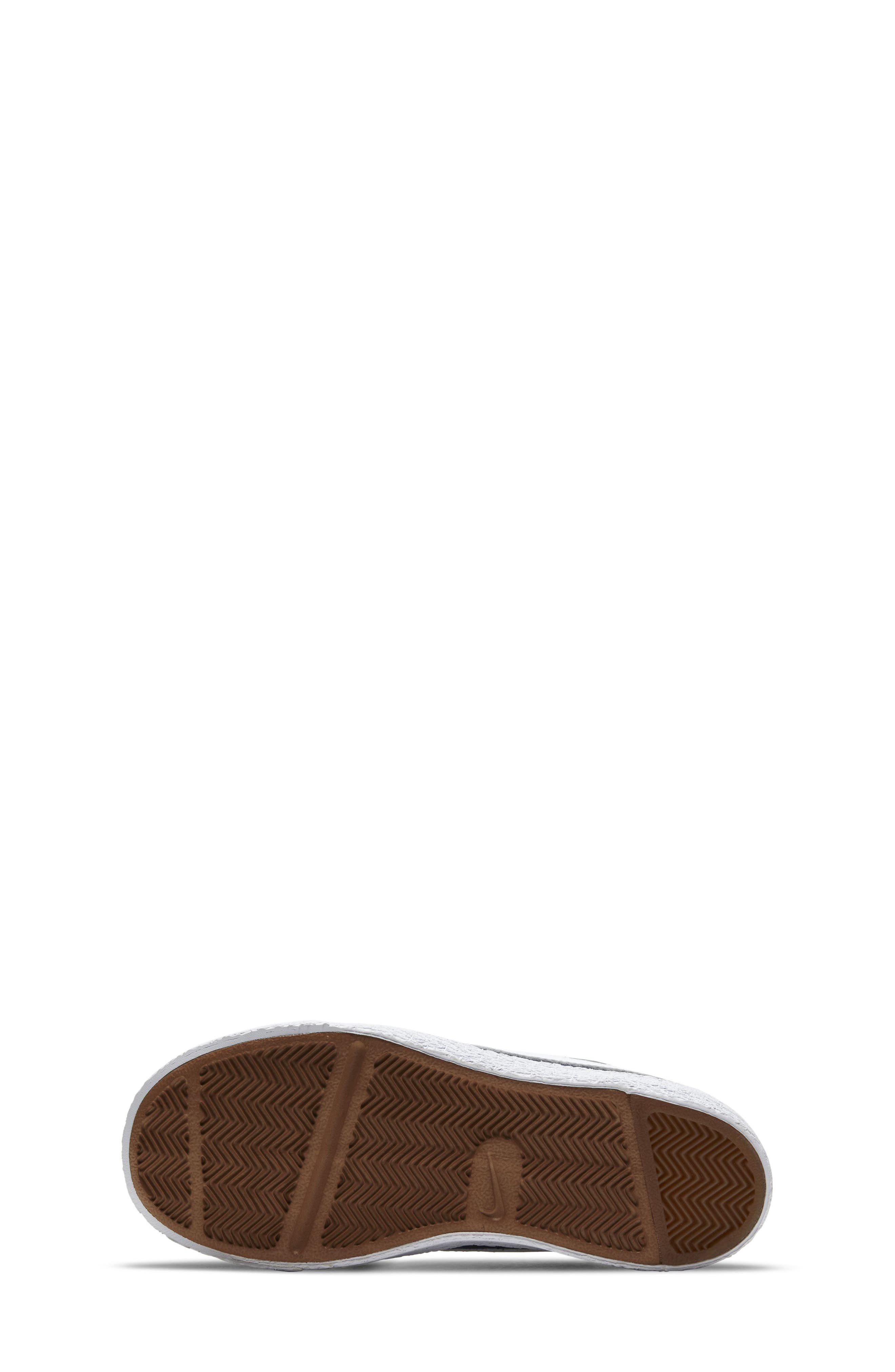 Kids' Blazer Low Sneaker, Alternate, color, NAVY/ WHITE/ ORANGE