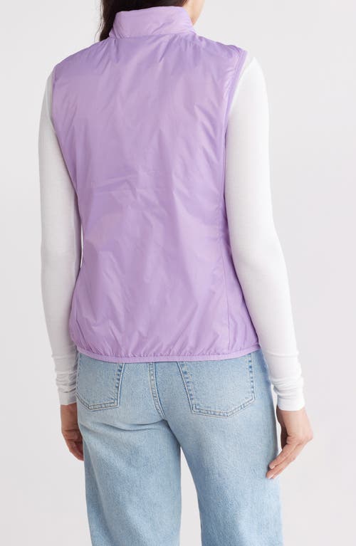 Save The Duck Valentina Water Resistant Insulated Vest In Wisteria Violet