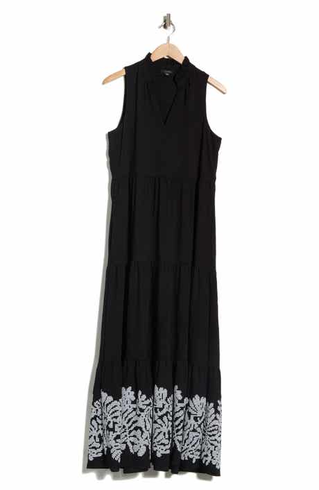 Halogen® Sleeveless Tiered Maxi Dress