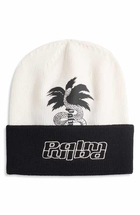 Palm Angels Two-Tone Wool Beanie