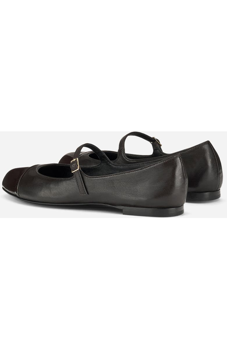 AGL Milly Cap Toe Ballet Flat, Alternate, color, Testa Di Moro Nappa