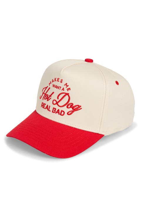 Makes Me Want A Hot Dog Snapback Baseball Cap