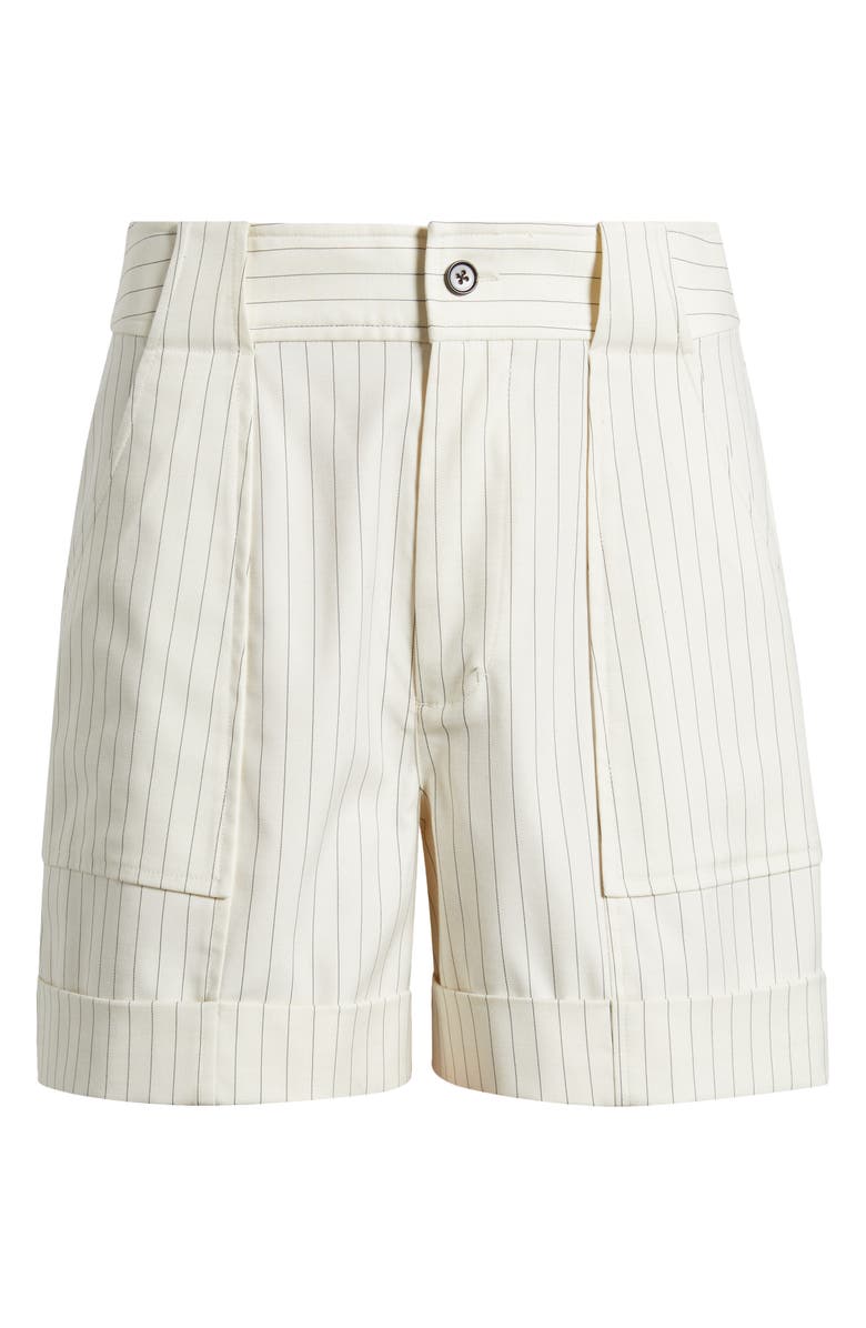 Rails Maryam Pinstripe Cargo Shorts, Alternate, color, Birch Pinstripe