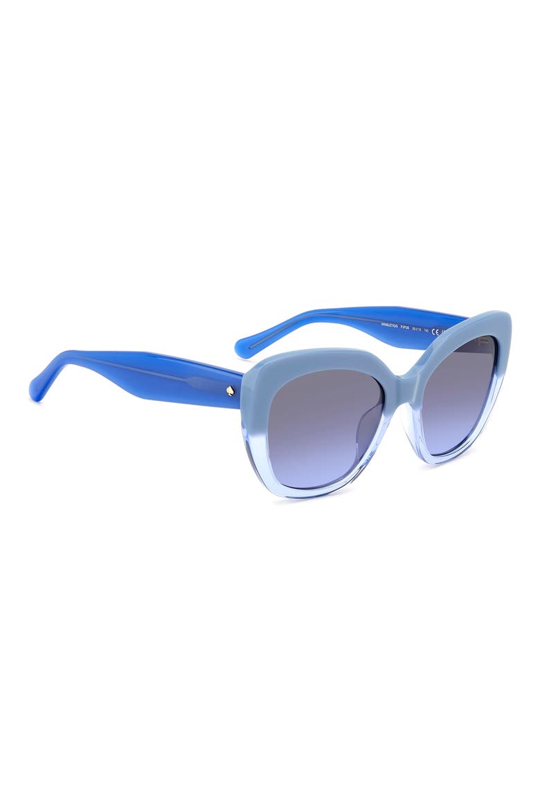 winslet 55mm gradient round sunglasses, Alternate, color, 0PJP-GB