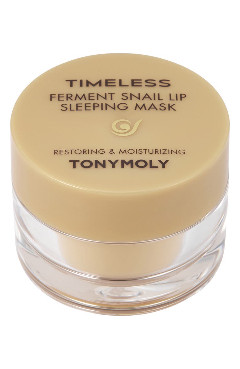 TONYMOLY Timeless Ferment Snail Lip Sleeping Mask, Main, color, 