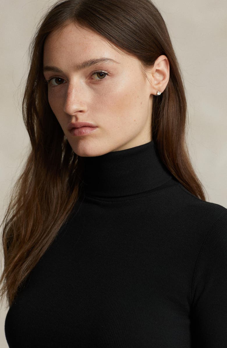Polo Ralph Lauren Ribbed Long Sleeve Turtleneck, Alternate, color,